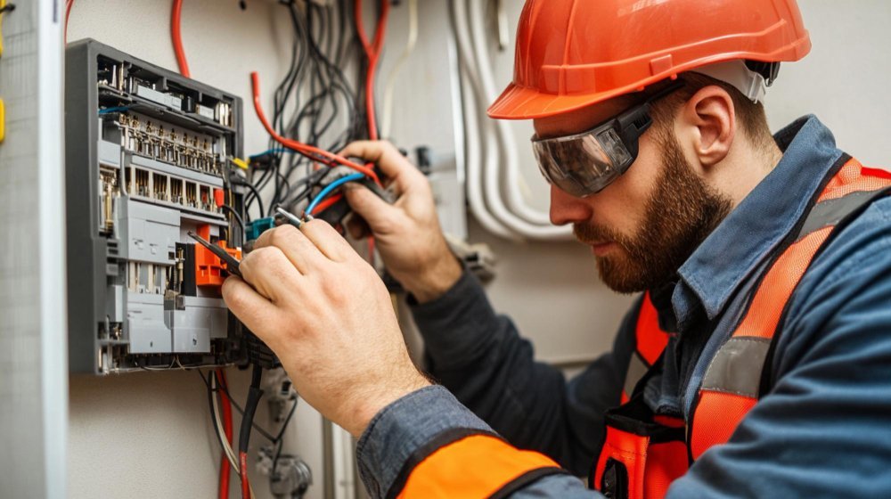 Lighting and distribution works