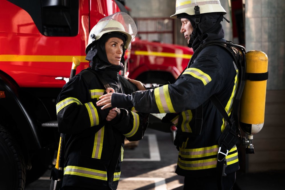 Fire-fighting system support