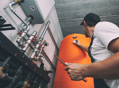 Air-to-water heat pump